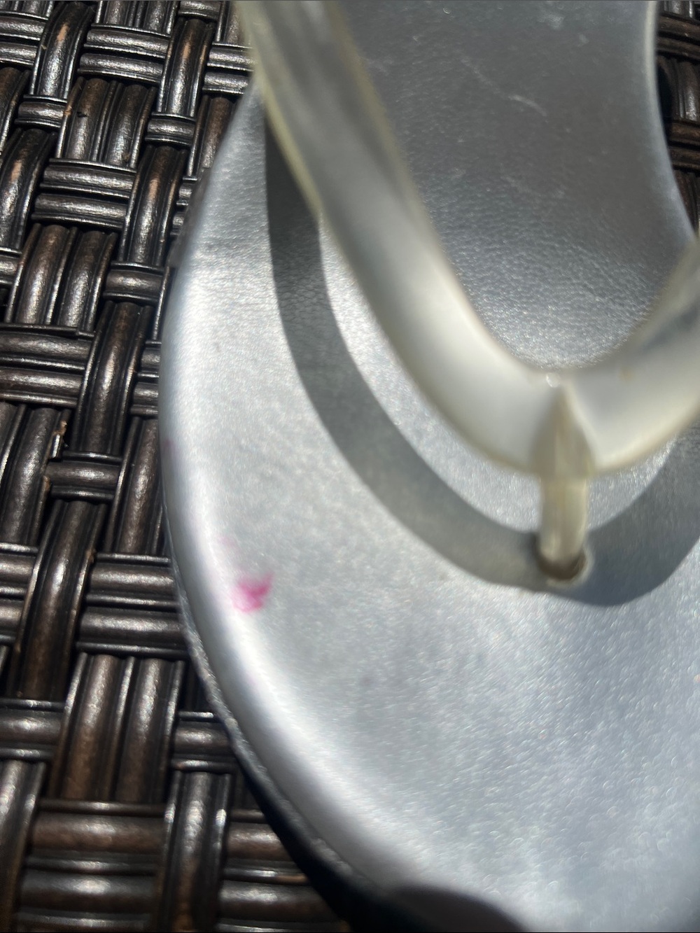 FIONI Clothing Silver Clear-Strap Kitten Heel Sandals - Picture 3 of 7